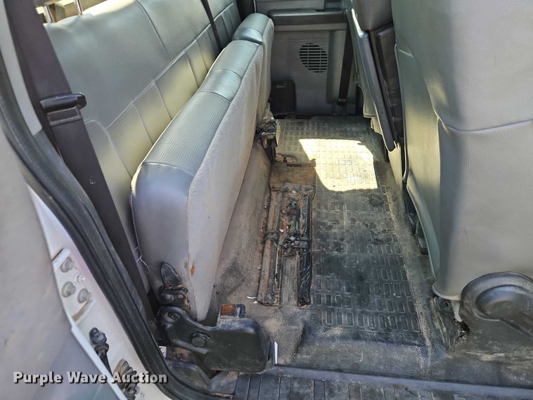 image for item EB8326 2012 Ford F350 Super Duty SuperCab utility bed pickup truck