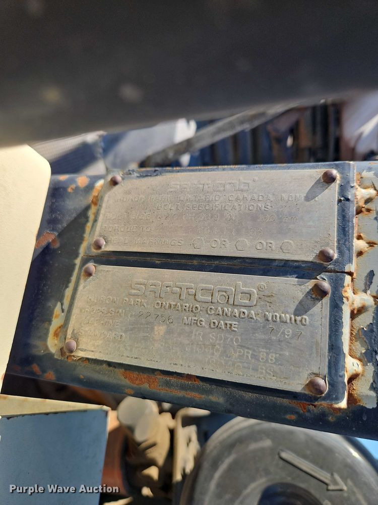 image for item EB8396 1998 Ingersoll Rand SD-70F Pro Pac single drum vibratory roller