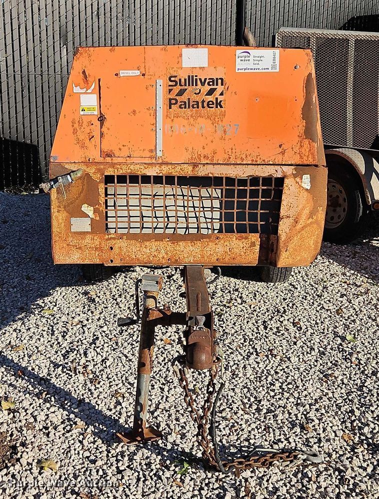 image for item EB8407 Sullivan Palatek D185Q air compressor