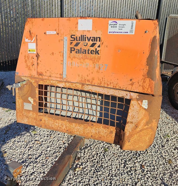 image for item EB8407 Sullivan Palatek D185Q air compressor