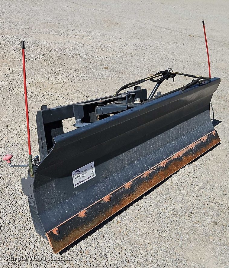 image for item EB8411 TMG Industrial DB86 skid steer snow plow