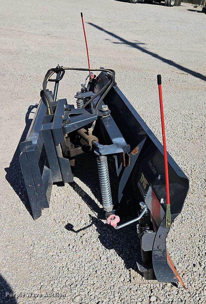 image for item EB8411 TMG Industrial DB86 skid steer snow plow
