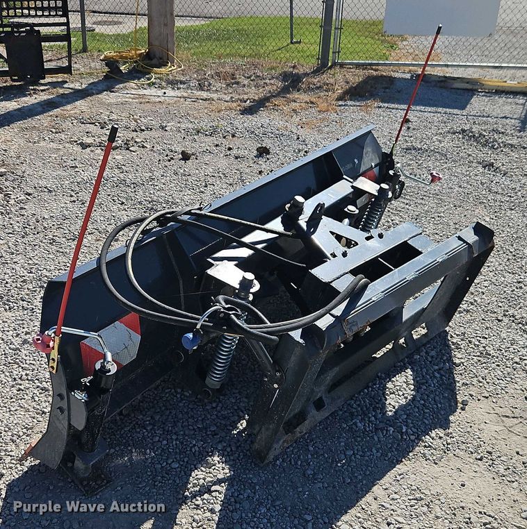 image for item EB8411 TMG Industrial DB86 skid steer snow plow