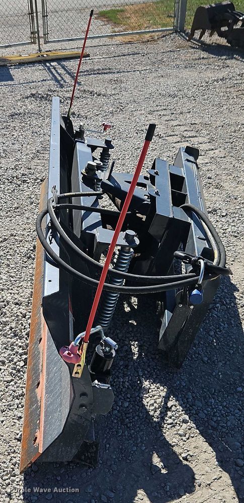 image for item EB8411 TMG Industrial DB86 skid steer snow plow