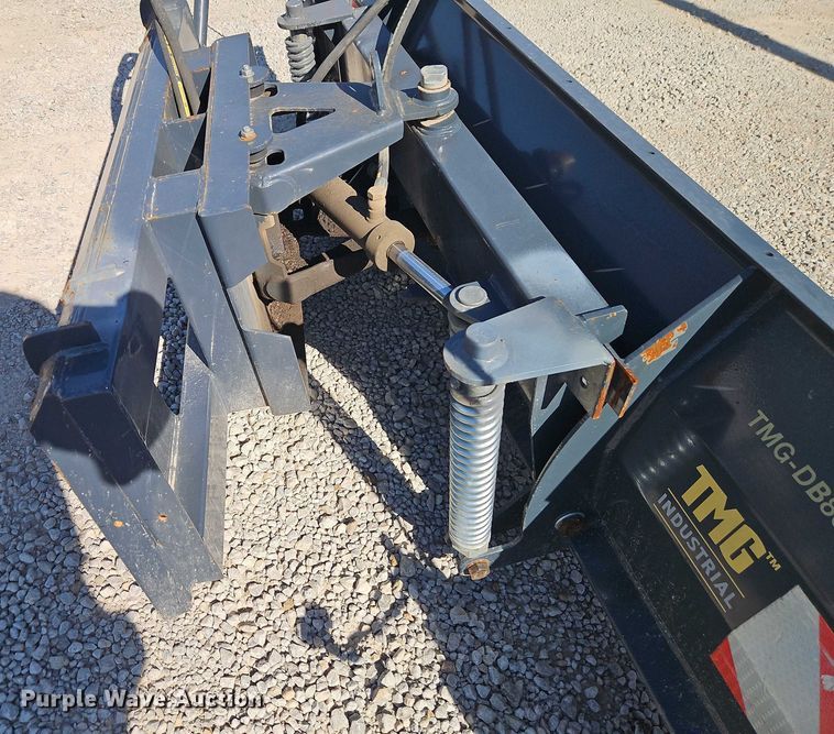 image for item EB8411 TMG Industrial DB86 skid steer snow plow