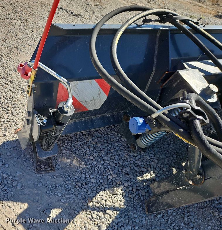 image for item EB8411 TMG Industrial DB86 skid steer snow plow