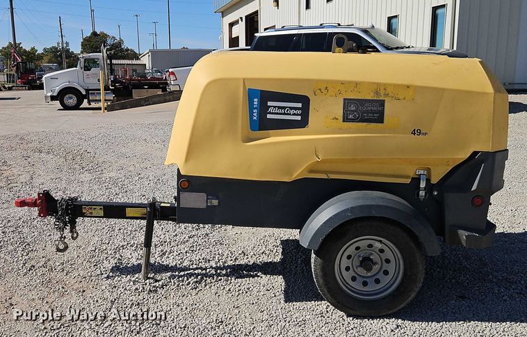 image for item EB8413 Atlas Copco XAS 188 KD8 CW air compressor