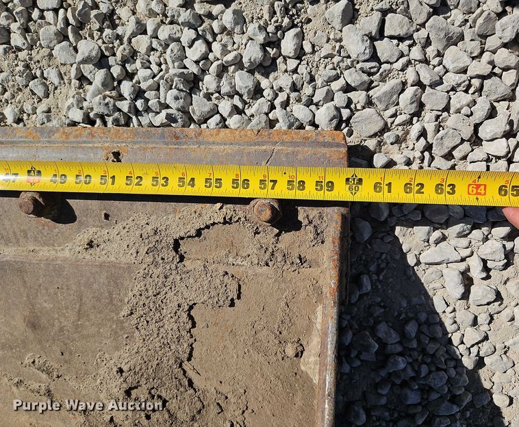 image for item EB8414 John Deere D60 skid steer bucket