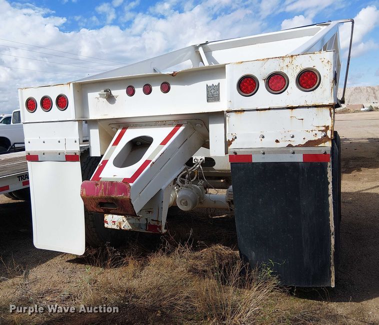 image for item EC1232 1999 Trail King TK54BDL-422 bottom dump trailer