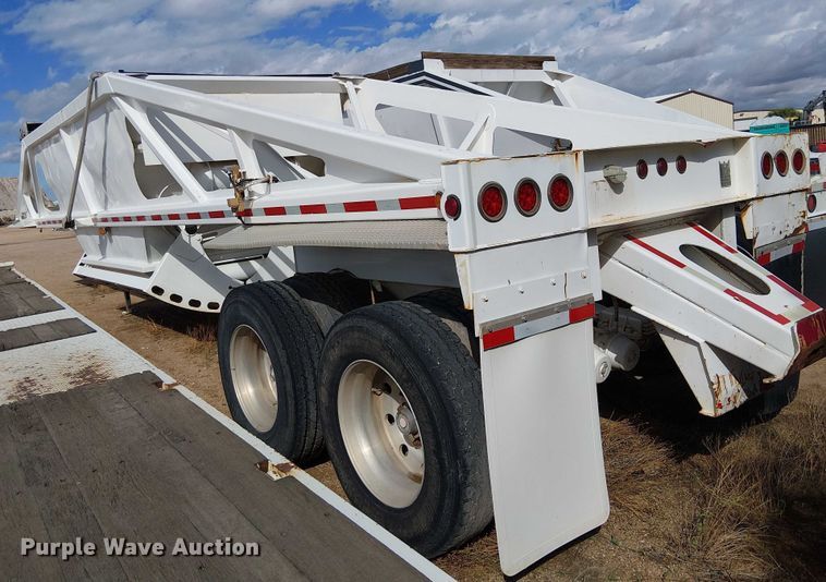 image for item EC1232 1999 Trail King TK54BDL-422 bottom dump trailer