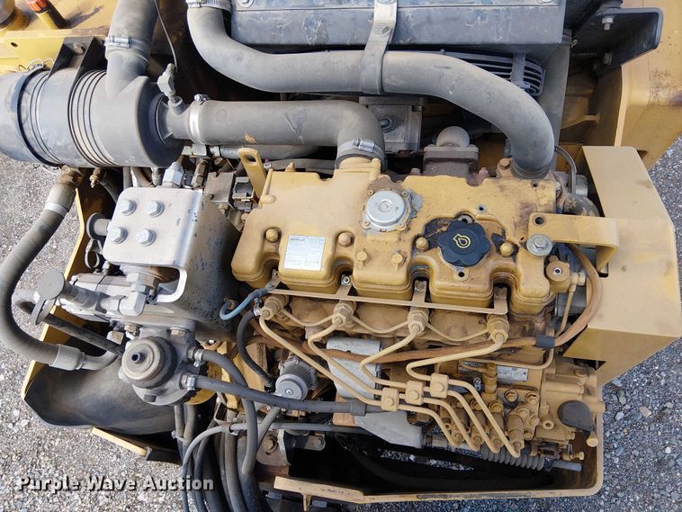 image for item EC1239 2008 Caterpillar CB-34 double drum vibratory roller