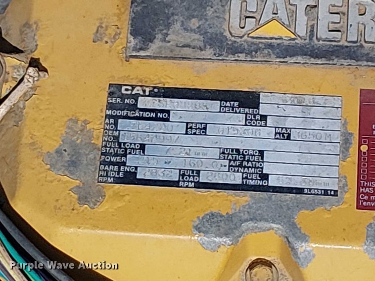 image for item EC1241 1990 GMC C7 asphalt patch truck