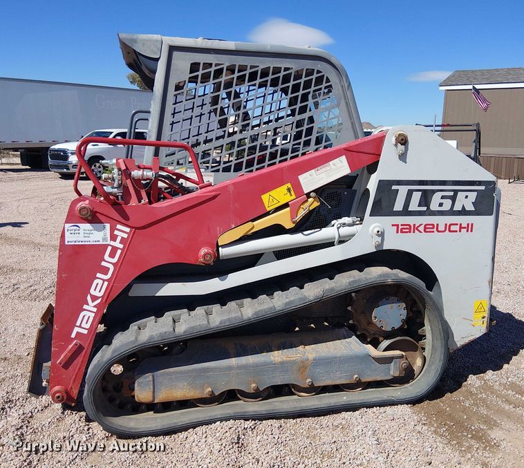 image for item EC1243 2019 Takeuchi TL6R tracked skid steer loader