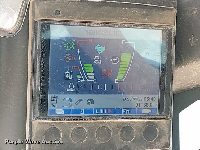 image for item EC1243 2019 Takeuchi TL6R tracked skid steer loader