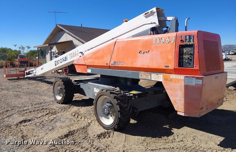 image for item EC1254 2015 Snorkel TB86J boom lift
