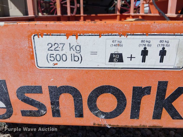 image for item EC1254 2015 Snorkel TB86J boom lift