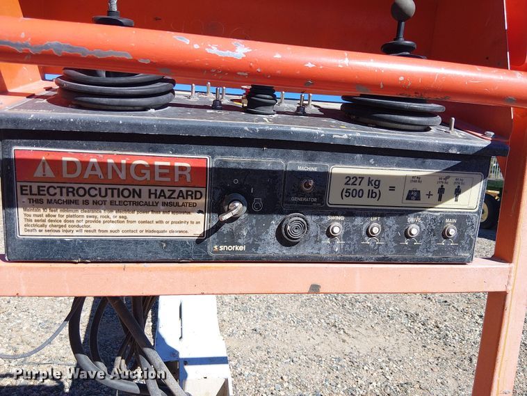 image for item EC1254 2015 Snorkel TB86J boom lift