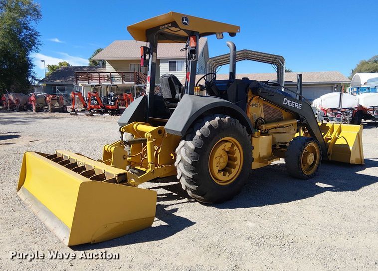 image for item EC1255 2012 John Deere 210K landscape tractor