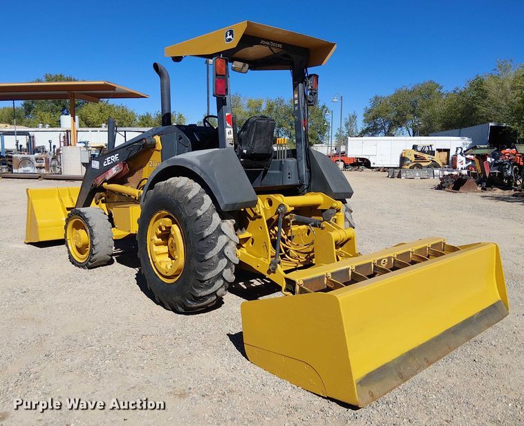 image for item EC1255 2012 John Deere 210K landscape tractor