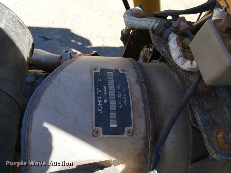 image for item EC1255 2012 John Deere 210K landscape tractor