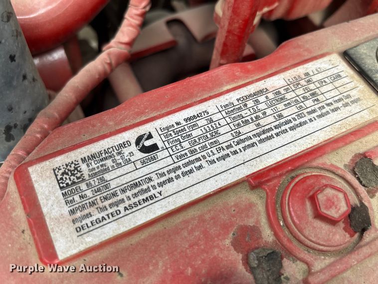 image for item EC3859 2024 Mack MD truck with Rosco tack distributor