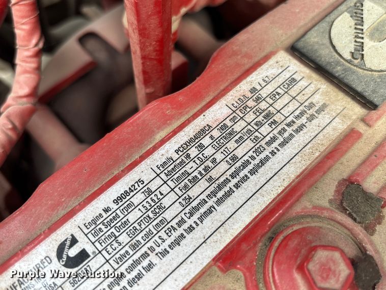 image for item EC3859 2024 Mack MD truck with Rosco tack distributor