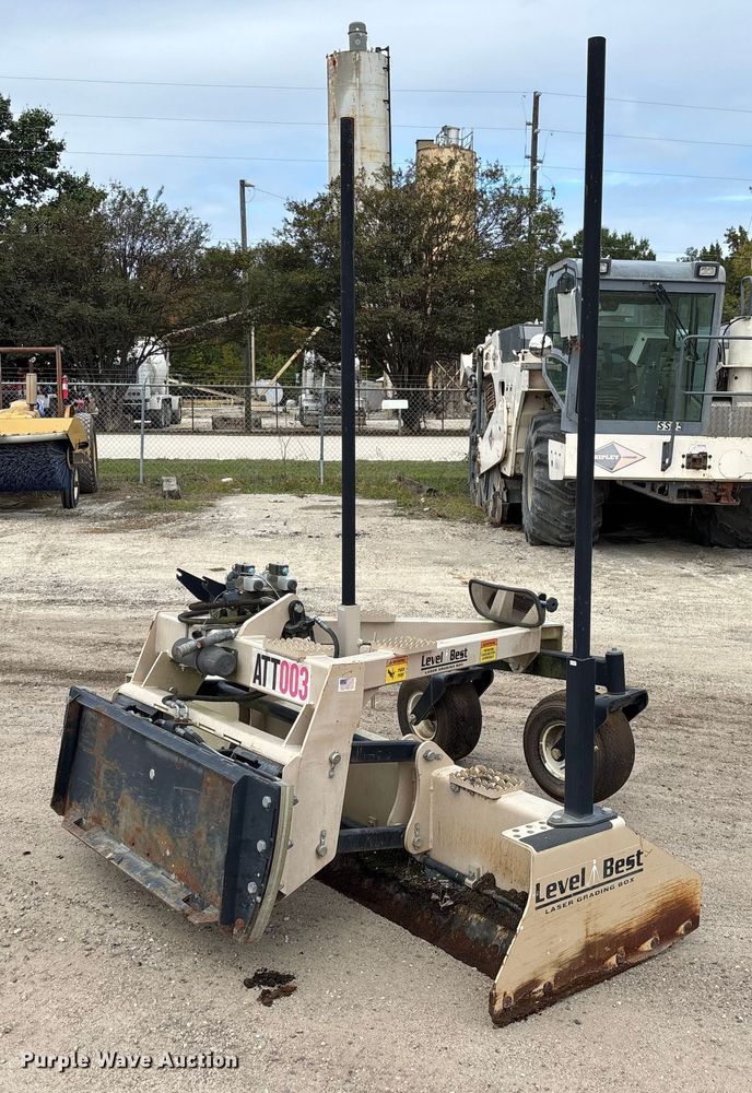 image for item EC3863 ATI Level Best PL96D skid steer grader