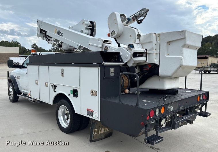 image for item EC3869 2016 RAM 5500  bucket truck