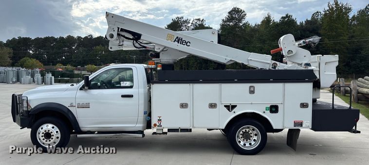 image for item EC3869 2016 RAM 5500  bucket truck
