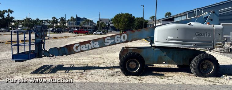 image for item EC3871 1999 Genie S-60 boom lift