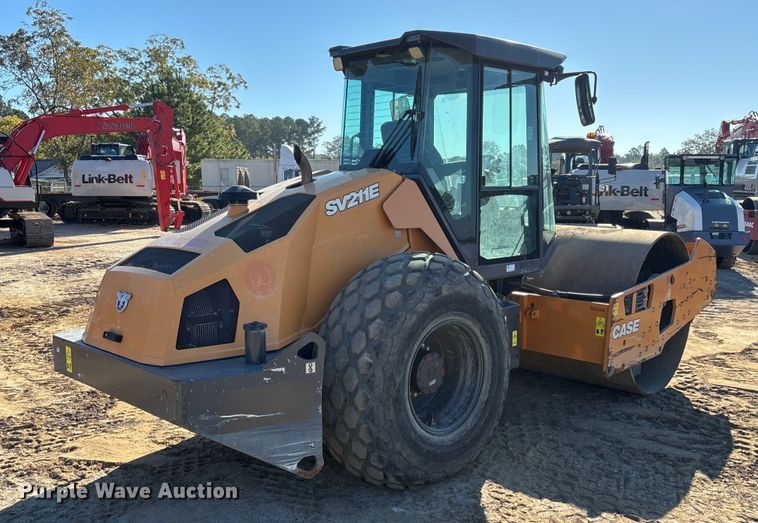 image for item EC3881 2020 Case SV211E single drum vibratory roller
