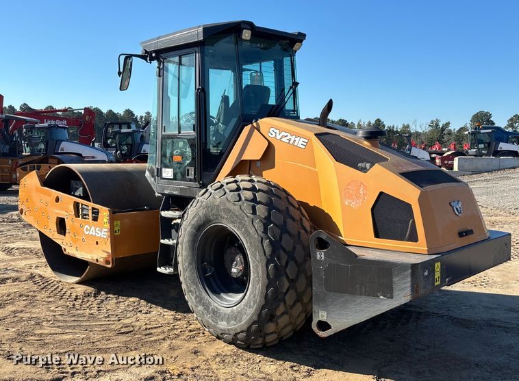 image for item EC3881 2020 Case SV211E single drum vibratory roller