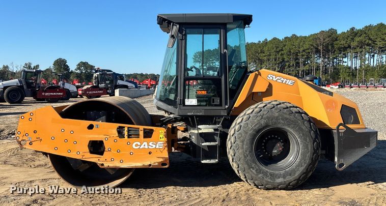 image for item EC3881 2020 Case SV211E single drum vibratory roller