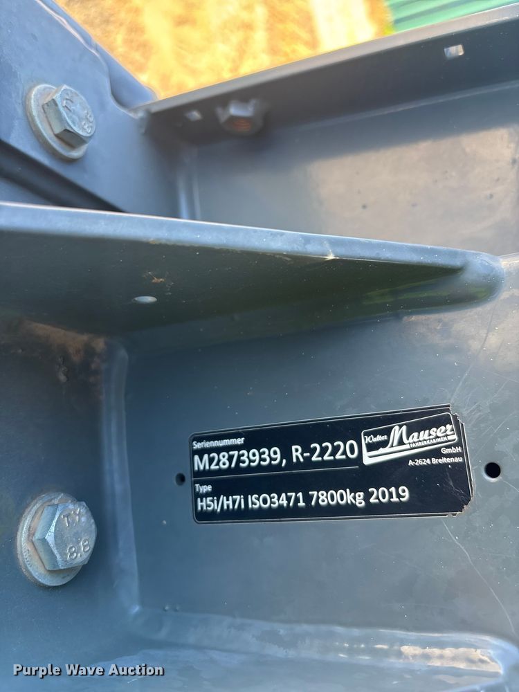 image for item EC3882 2020 Wacker Neuson RC50 single drum vibratory roller