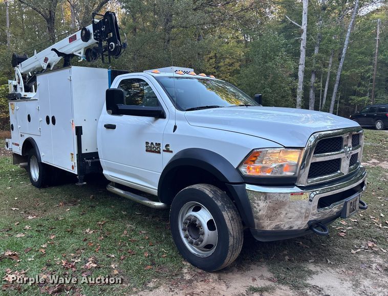 image for item EC3886 2018 RAM 5500 utility / service truck