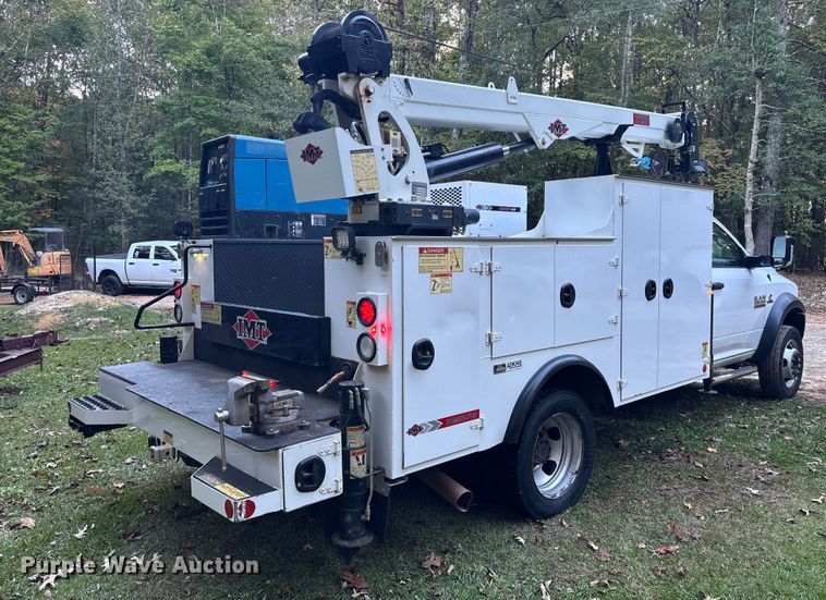 image for item EC3886 2018 RAM 5500 utility / service truck