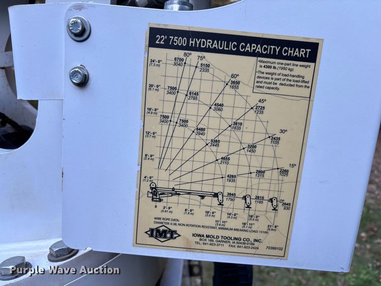 image for item EC3886 2018 RAM 5500 utility / service truck