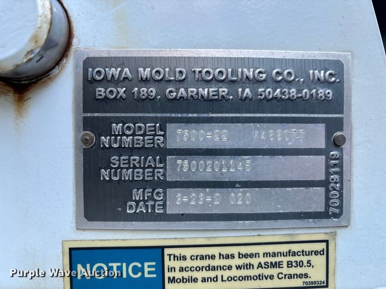 image for item EC3886 2018 RAM 5500 utility / service truck