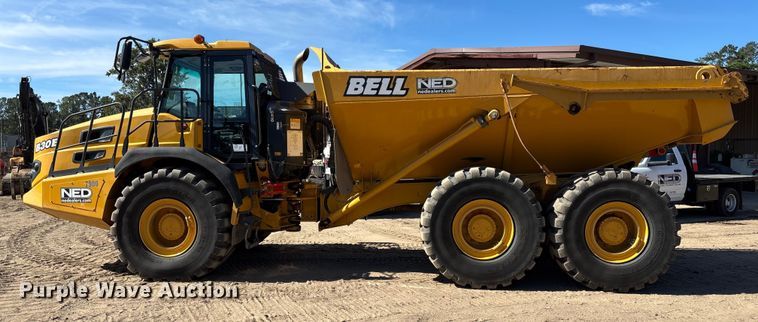 image for item EC3887 2023 Bell B30E articulated haul truck