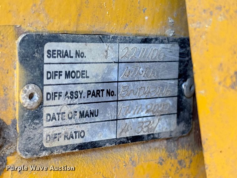 image for item EC3887 2023 Bell B30E articulated haul truck