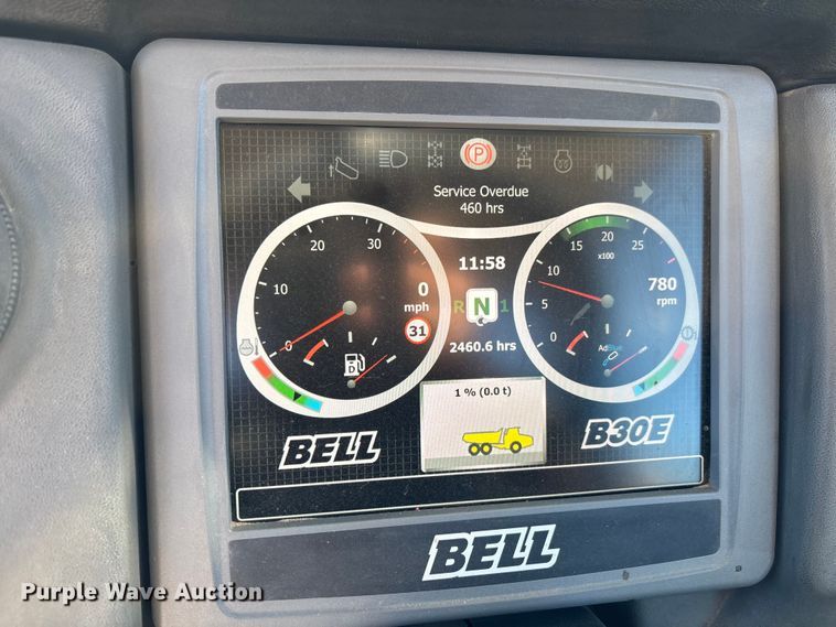 image for item EC3887 2023 Bell B30E articulated haul truck