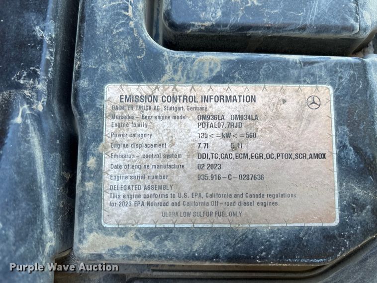 image for item EC3887 2023 Bell B30E articulated haul truck