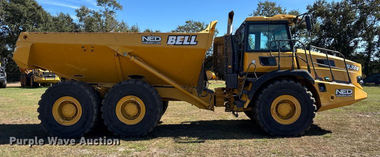 image for item EC3888 2022 Bell B30E articulated haul truck