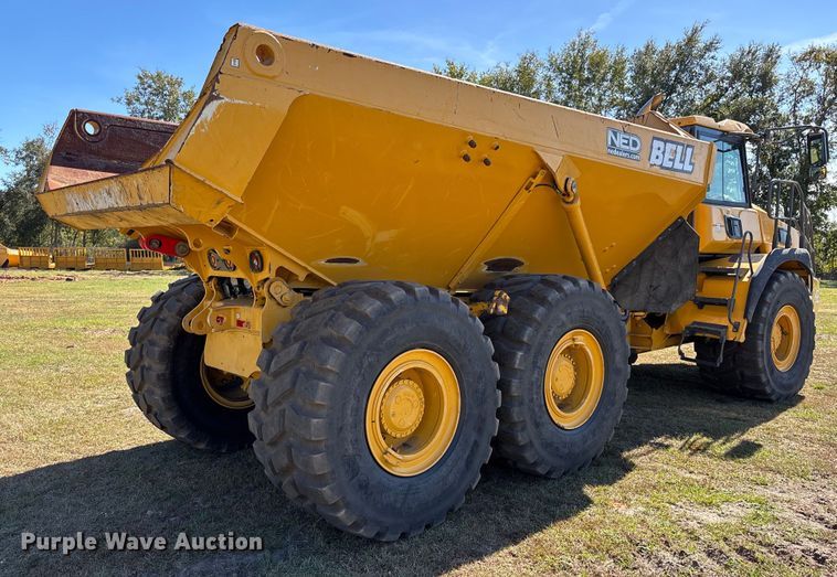 image for item EC3888 2022 Bell B30E articulated haul truck