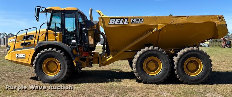 image for item EC3888 2022 Bell B30E articulated haul truck