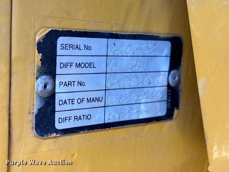 image for item EC3888 2022 Bell B30E articulated haul truck