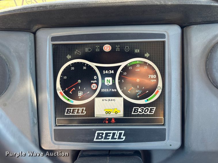 image for item EC3888 2022 Bell B30E articulated haul truck