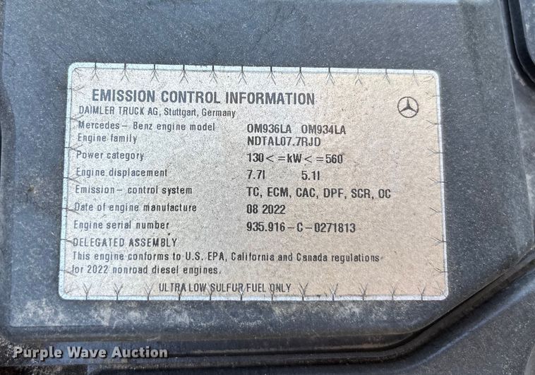 image for item EC3888 2022 Bell B30E articulated haul truck