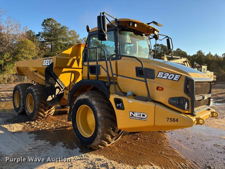 image for item EC3897 2022 Bell B20E articulated haul truck