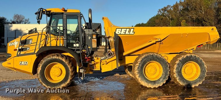 image for item EC3897 2022 Bell B20E articulated haul truck